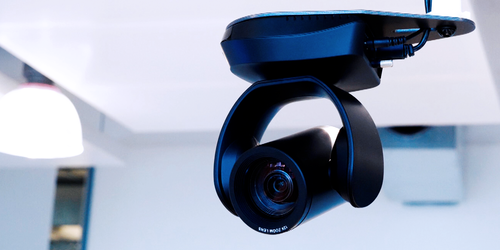 Kamerasystem für hybriden Unterricht in unseren Schulzimmern.